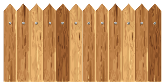 Заборы деревянные сплошные в Климовске 